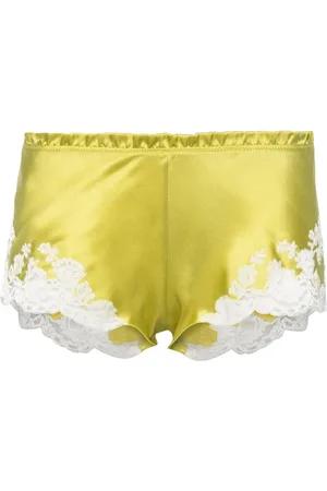 CARINE GILSON Short de pyjama bordé de dentelle