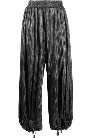 Styland Pantalon court à effet métallisé