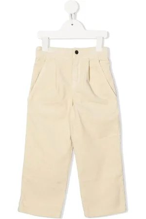 Kenzo Pantalon en velours côtelé à coupe droite