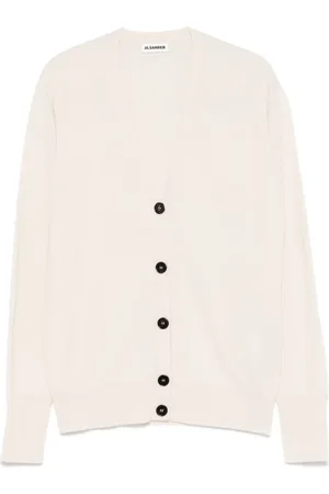 Jil Sander Cardigan à col v