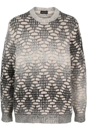 Roberto Collina Pull en jacquard à col rond