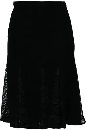 Dolce & Gabbana Jupe à détails de dentelle