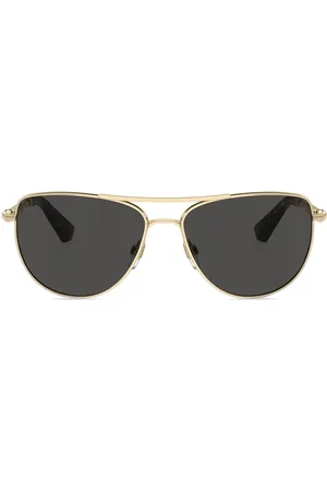 Burberry Lunettes de soleil à logo gravé