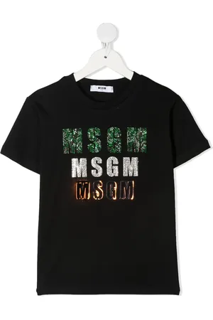 Msgm T-shirt à logo imprimé