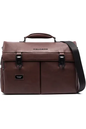 Piquadro Sac porté épaule à logo embossé