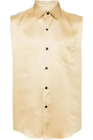 Ernest W. Baker Chemise sans manches à boutonnière