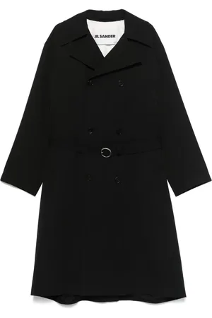 Jil Sander Manteau à taille ceinturée