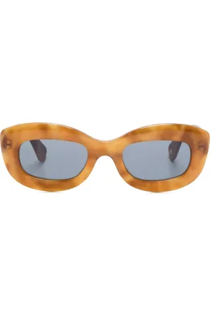 GARRETT LEIGHT Lunettes de soleil à monture ronde