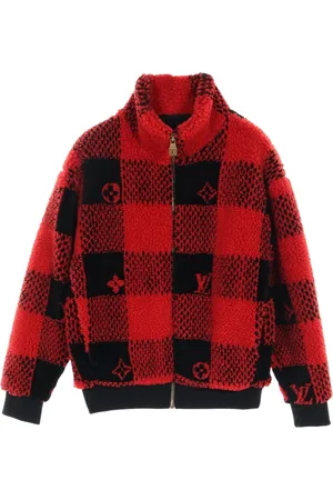 LOUIS VUITTON Veste Damier en polaire (années 2010)