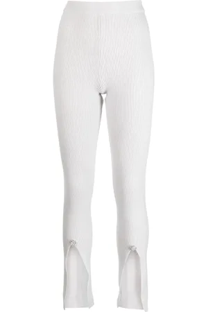 Izaak Azanei Legging en maille à détail de fente
