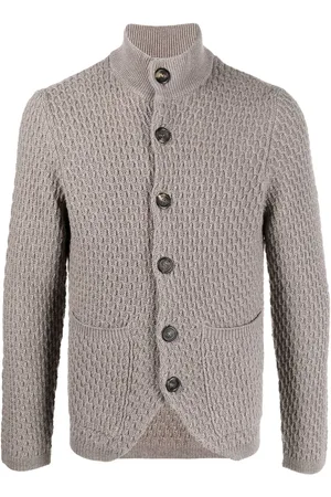 CANALI Cardigan en laine mérinos