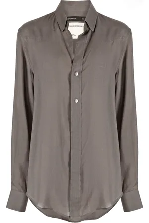 Frenckenberger Chemise en laine à manches longues