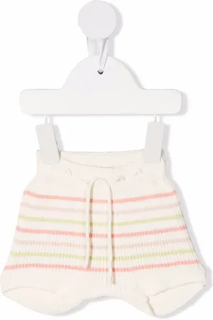 KNOT Short bloomer rayé en maille nervurée