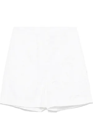 HUGO BOSS Short à dentelle fleurie