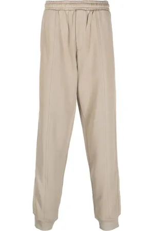 Helmut Lang Pantalon de jogging en coton à taille élastiquée