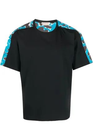 Marni T-shirt à empiècements contrastants
