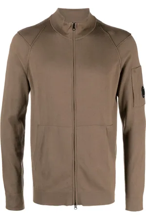 C.P. Company Cardigan zippé à détail de lentille