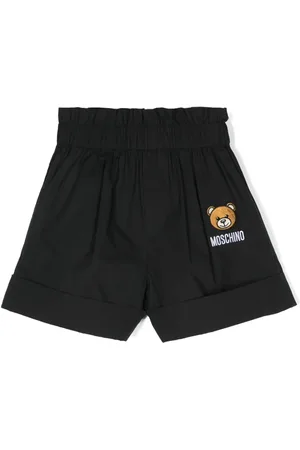 Moschino Short en coton à logo Teddy Bear