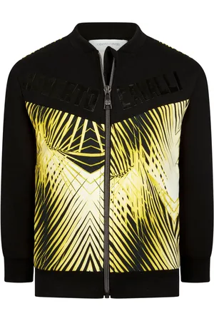 Roberto Cavalli Sweat en coton à patch logo