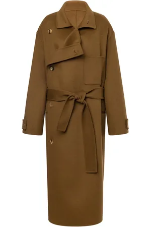 Serafini Manteau en laine à boutonnière croisée