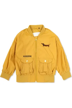 Mini Rodini Veste à logo brodé