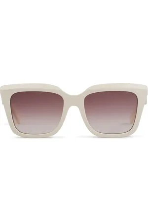 Alexander McQueen Lunettes de soleil Marfa à monture rectangulaire