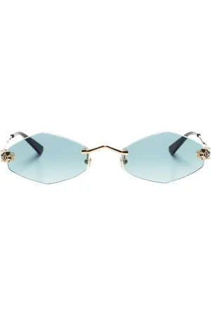 Cartier Lunettes de soleil à monture géométrique