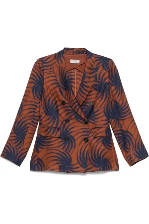 ALBERTO BIANI Blazer à imprimé abstrait