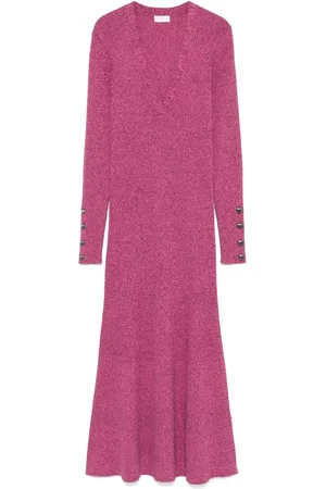 Liu Jo Robe mi-longue en maille marbrée