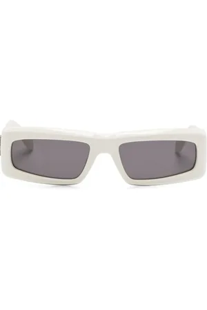 Palm Angels Lunettes de soleil Yekra à monture rectangulaire