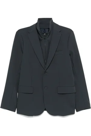 Emporio Armani Blazer à empiècement détachable