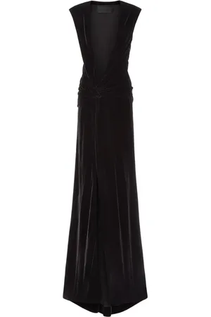 VALENTINO GARAVANI Robe longue à détail torsadé