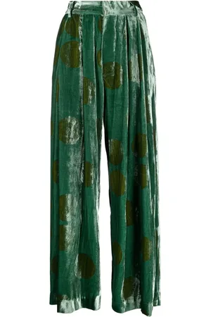 UMA WANG Pantalon ample à détail de plis