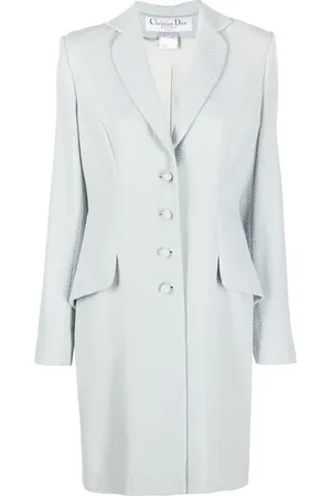 Dior Manteau à simple boutonnage (années 1990)