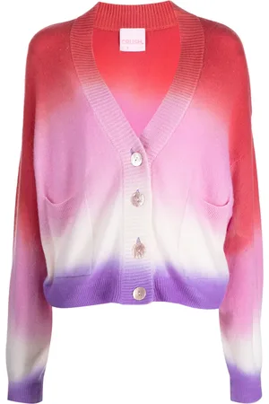 CRUSH Cardigan boutonné à effet dégradé