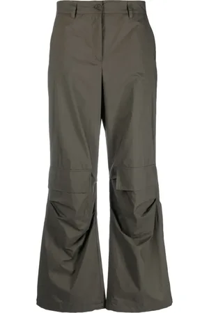P.A.R.O.S.H. Pantalon cargo à taille mi-haute