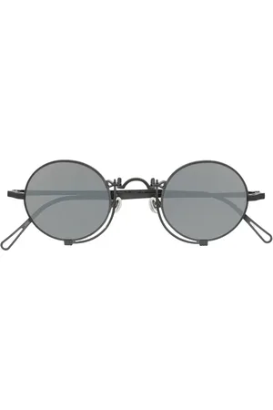 MATSUDA Lunettes de soleil teintées à monture ronde