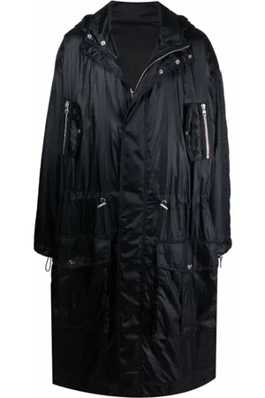Balmain Manteau à capuche
