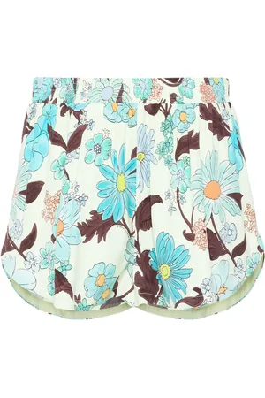 Stella McCartney Short de sport à fleurs