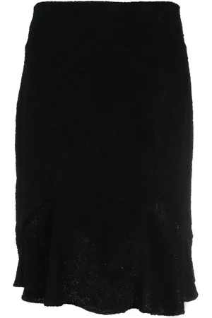 Dior Jupe évasée en maille (années 1990)