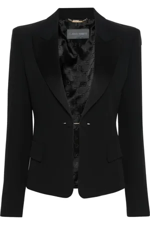 Alberta Ferretti Blazer à revers amples crantés