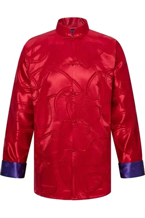 SHANGHAI TANG Veste Tang à design bicolore