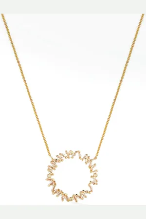 Lark & Berry Collier Veto en 14ct pavé de diamants