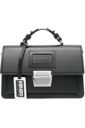 Kenzo Sac main en cuir à logo embossé