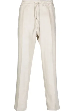 BRIGLIA Pantalon slim à lien de resserrage