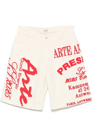 ARTE Short à imprimé graphique