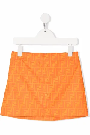 Fendi Minijupe à imprimé monogrammé