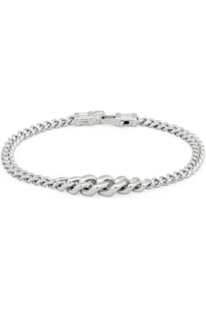 TOM WOOD Bracelet Deanen en maille cheval