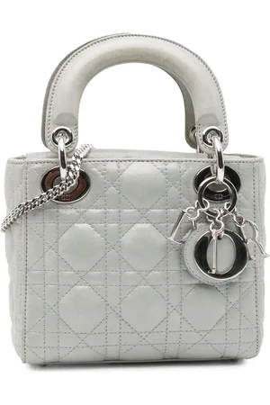 Dior Mini sac à bandoulière Lady Dior en peau d