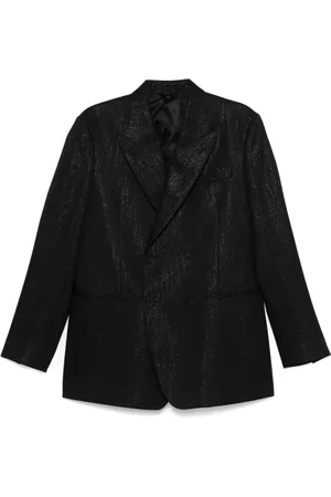 Fendi Blazer à effet métallisé